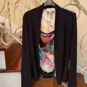 Joseph Ribkoff two piece jacket and cami set.